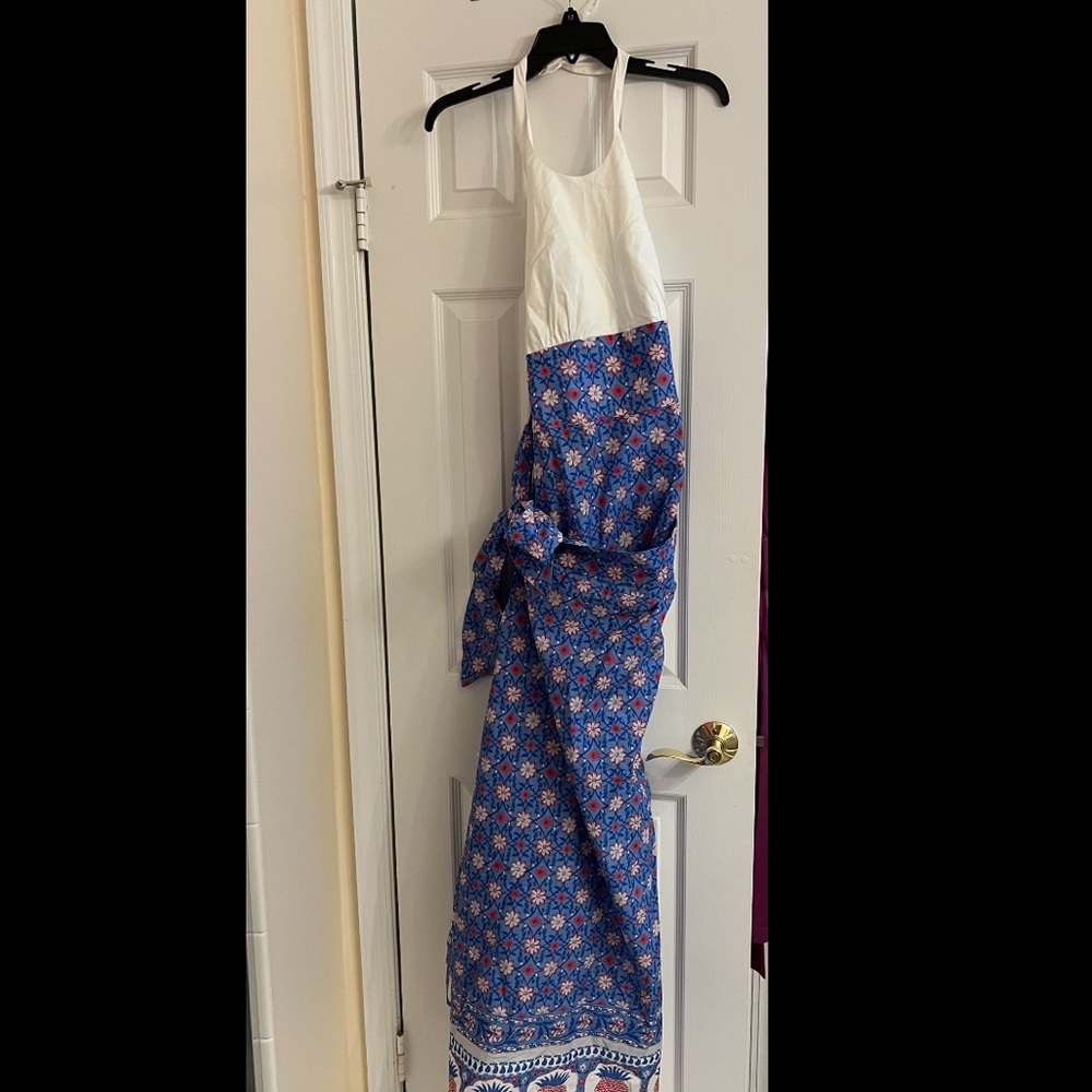 NWT Tuckernuck Halter Mosaic maxi dress